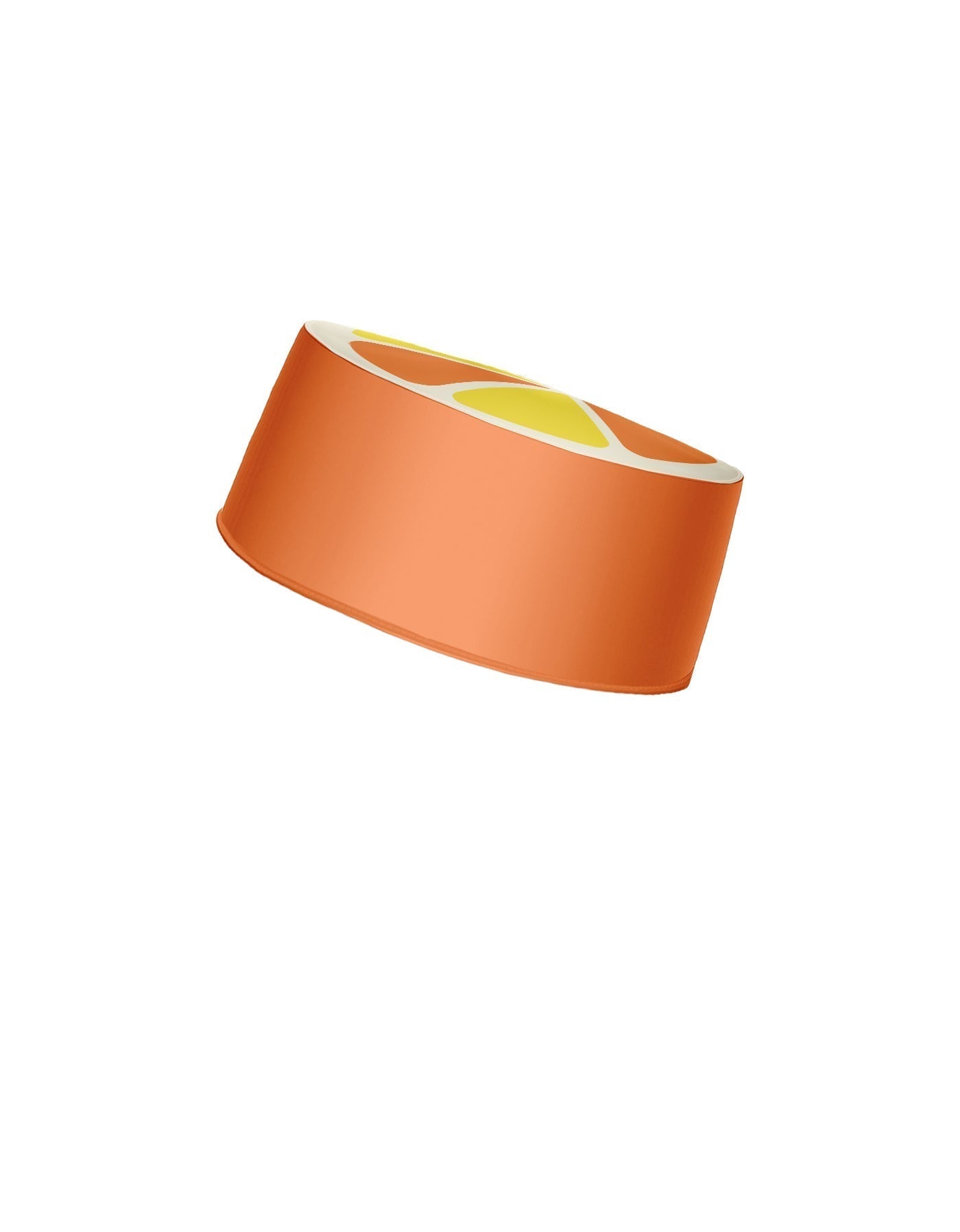 Orange Soda Pillbox Hat