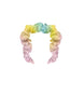 Ombre Pastels Neck Ruffle
