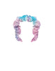 Ombre Pastels Neck Ruffle