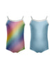 Reversible Pastel Rainbow Cami Leotard