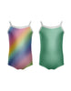 Reversible Pastel Rainbow Cami Leotard