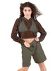 Solid Cargo Basketball Shorts