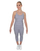 Solid Lycra Capri Leggings
