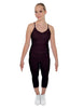 Solid Lycra Capri Leggings