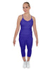 Solid Lycra Capri Leggings