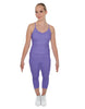 Solid Lycra Capri Leggings