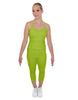 Solid Lycra Capri Leggings