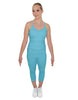 Solid Lycra Capri Leggings