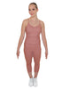 Solid Lycra Capri Leggings