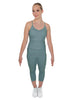 Solid Lycra Capri Leggings