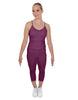 Solid Lycra Capri Leggings