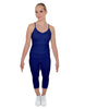 Solid Lycra Capri Leggings
