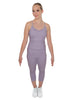 Solid Lycra Capri Leggings