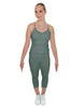 Solid Lycra Capri Leggings