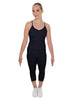 Solid Lycra Pocket Capri