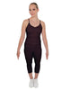 Solid Lycra Pocket Capri