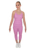 Solid Lycra Pocket Capri