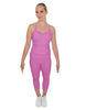 Solid Lycra Pocket Capri