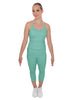 Solid Lycra Pocket Capri
