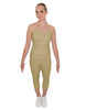 Solid Lycra Pocket Capri