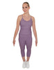 Solid Lycra Pocket Capri