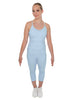 Solid Lycra Pocket Capri