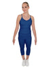 Solid Lycra Pocket Capri