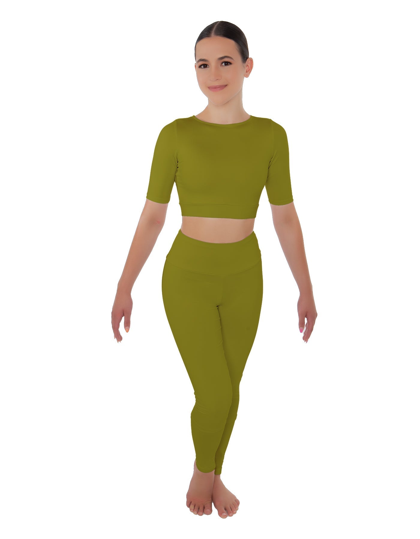 Solid Lycra Yoga Legging