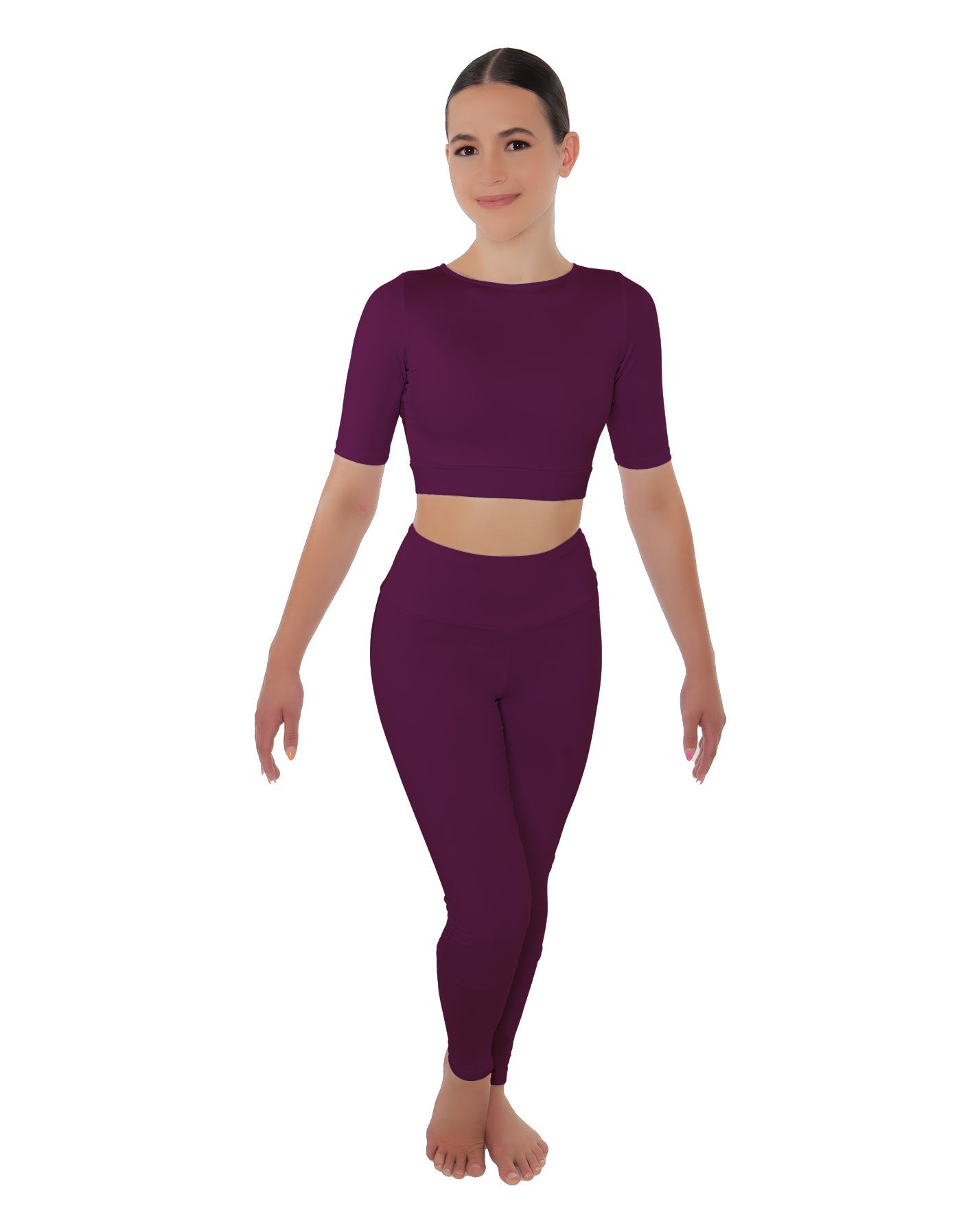 Solid Lycra Yoga Legging