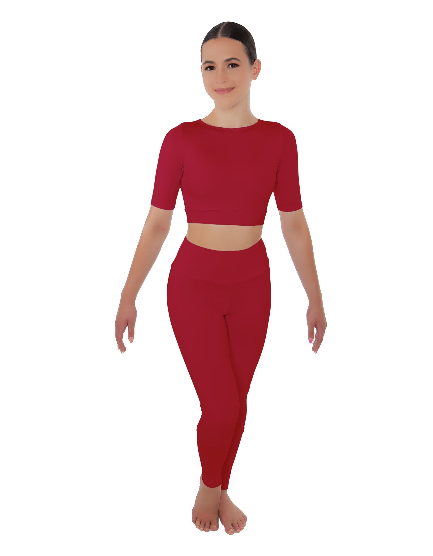 Solid Lycra Yoga Legging