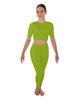 Solid Lycra Yoga Legging