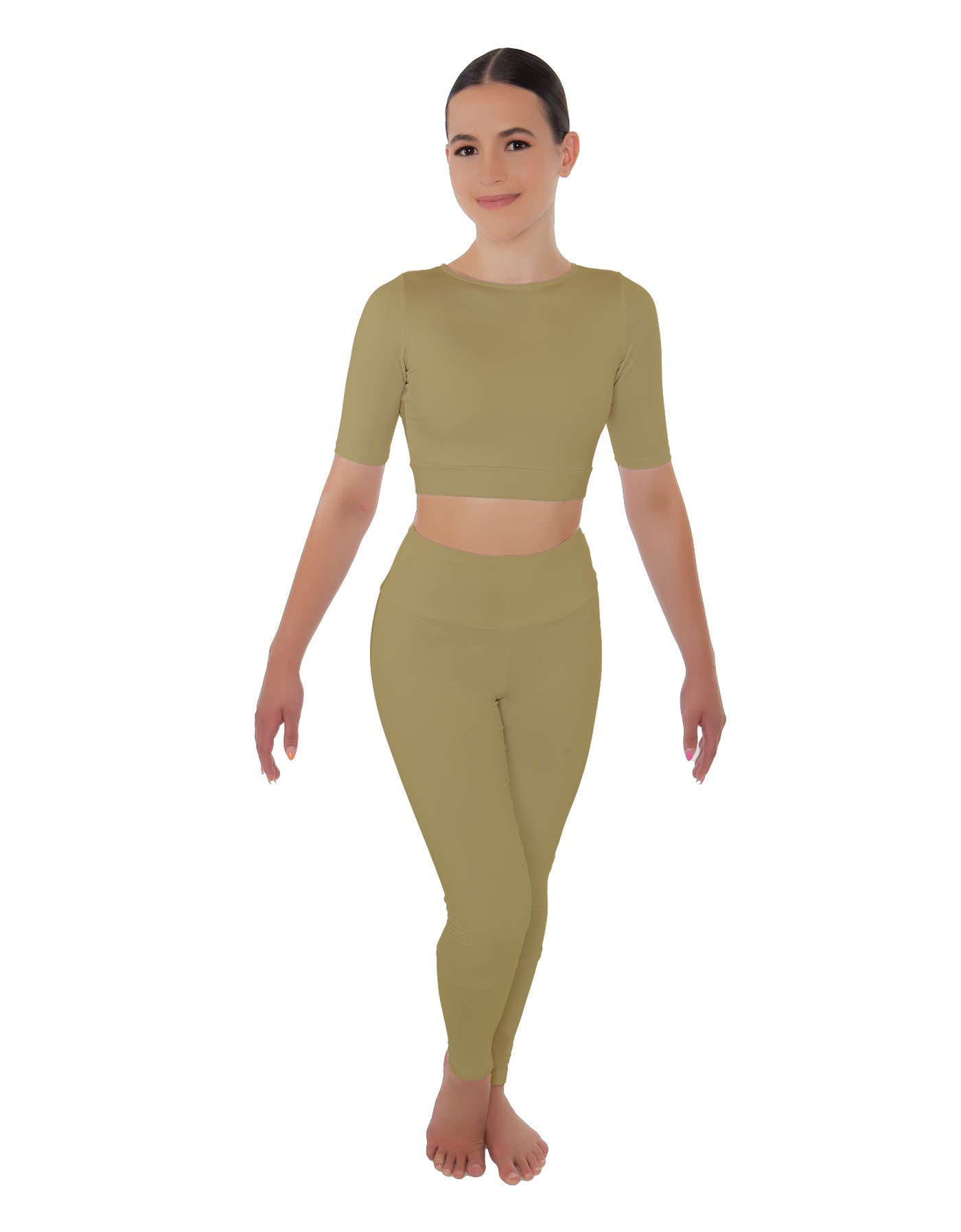 Solid Lycra Yoga Legging