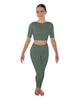 Solid Lycra Yoga Legging