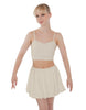 Solid Lycra Bubble Skort