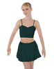 Solid Lycra Bubble Skort