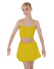 Solid Lycra Bubble Skort