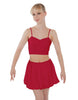 Solid Lycra Bubble Skort