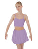 Solid Lycra Bubble Skort