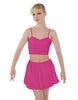 Solid Lycra Bubble Skort
