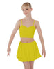 Solid Lycra Bubble Skort