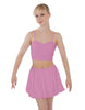 Solid Lycra Bubble Skort