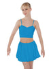 Solid Lycra Bubble Skort