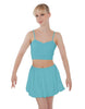 Solid Lycra Bubble Skort