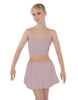 Solid Lycra Bubble Skort