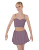 Solid Lycra Bubble Skort