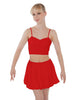 Solid Lycra Bubble Skort