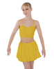 Solid Lycra Bubble Skort