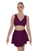 Solid Lycra Skater Skirt
