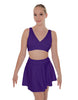 Solid Lycra Skater Skirt