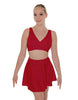 Solid Lycra Skater Skirt